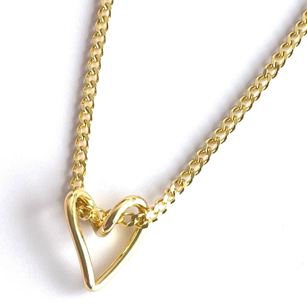 Collar En rodio Enlace Cubano